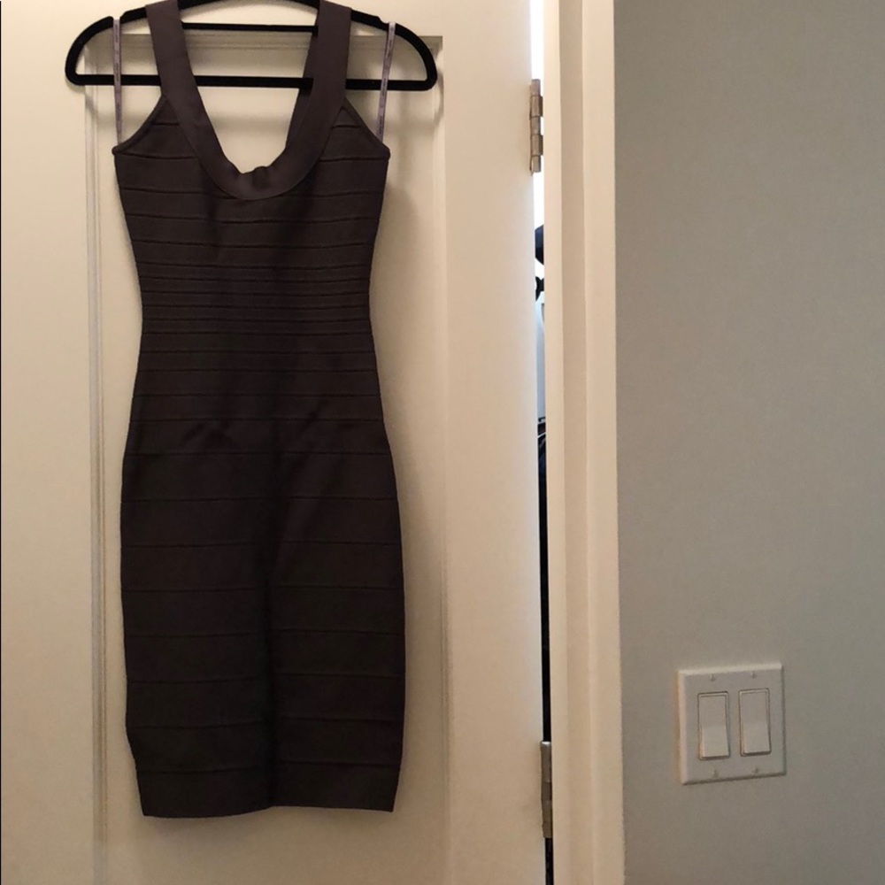 Herve Leger dress, to the knee, size XS worn once